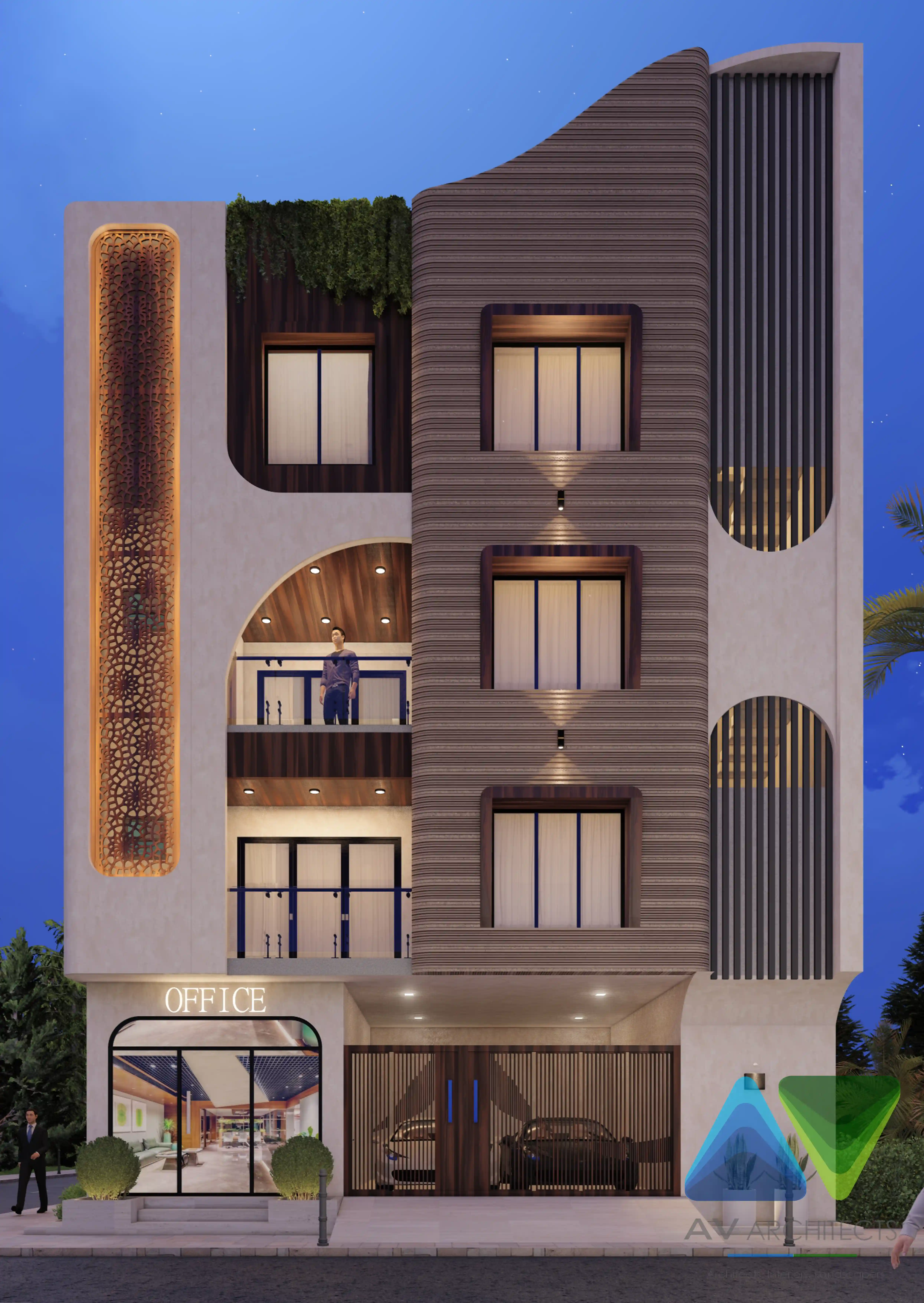 Perungudi Building Architecture Project Image 